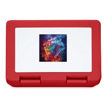Accordion - Lunchbox - red - Front