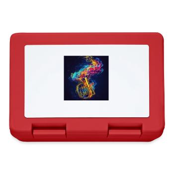 Tuba - Lunchbox - red - Front