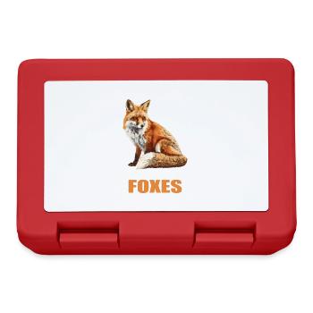 Foxes Fox - Lunchbox - red - Front