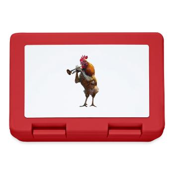 Rooster Trumpet - Lunchbox - red - Front