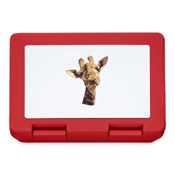 Giraffen Giraffe - Brotdose - Rot - Vorne