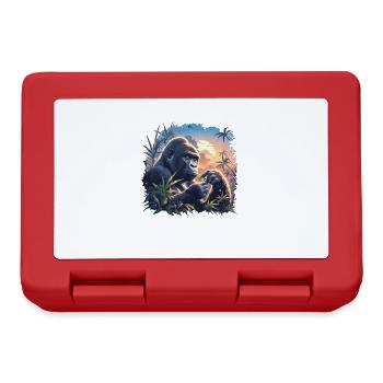 Gorillas Gorilla - Lunchbox - red - Front
