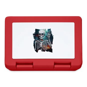 Halloween Ghost Ghosts Nature Lover - Lunchbox - red - Front