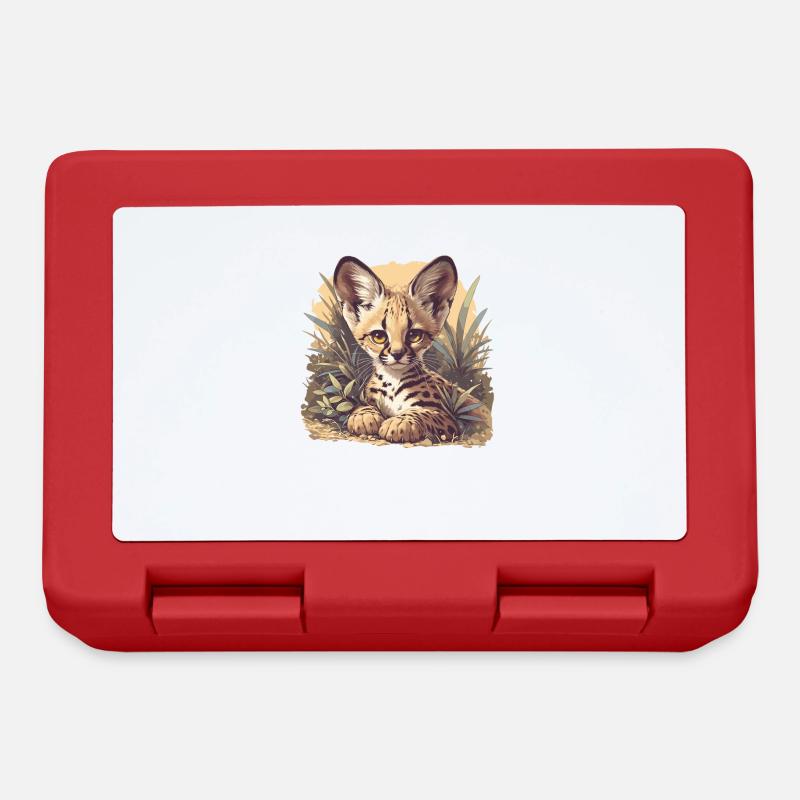 Servale Serval - Boîte à goûter - rouge
