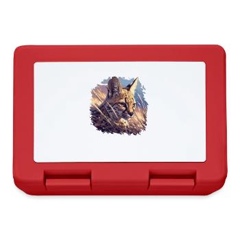 Servale Serval - Brotdose - Rot - Vorne