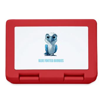 Blue-footed booby - Lunchbox - red - Front