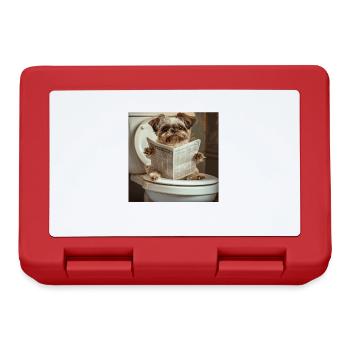 Shih Tzu - Brotdose - Rot - Vorne