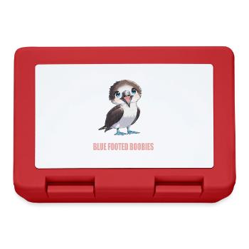 Blue-footed booby - Lunchbox - red - Front
