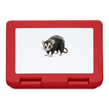 Opossum Opossums - Boîte à goûter - rouge - Devant