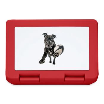 Cane Corso - Brotdose - Rot - Vorne