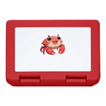 Crabe Crabe - Boîte à goûter - rouge - Devant