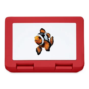 Clownfisch - Brotdose - Rot - Vorne