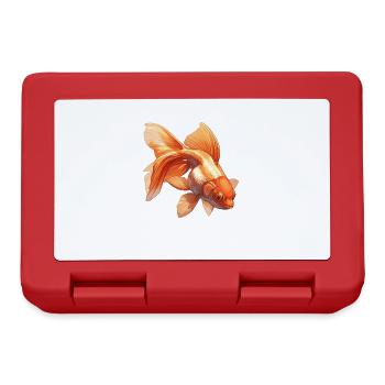 poisson rouge - Boîte à goûter - rouge - Devant