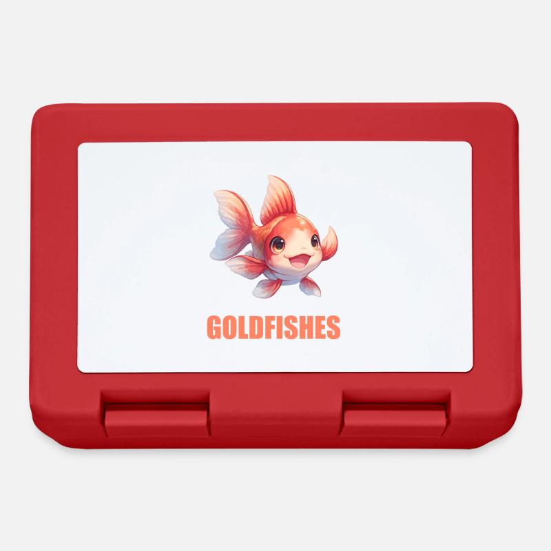Goldfische Goldfisch - Brotdose - Rot