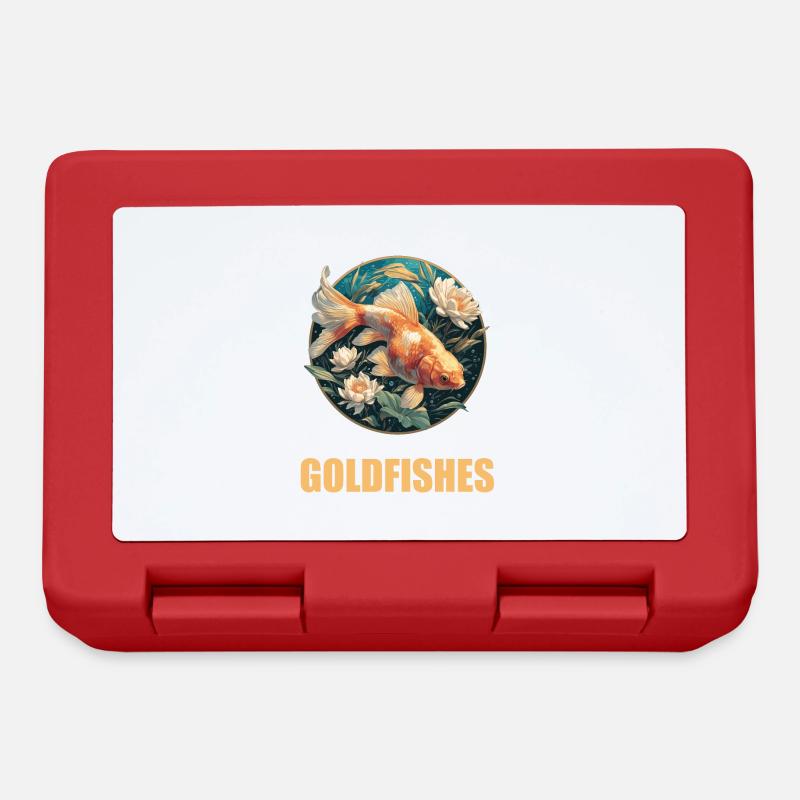 Goldfische Goldfisch - Brotdose - Rot