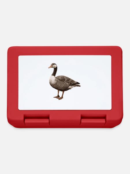 Gänse Gans - Brotdose - Rot