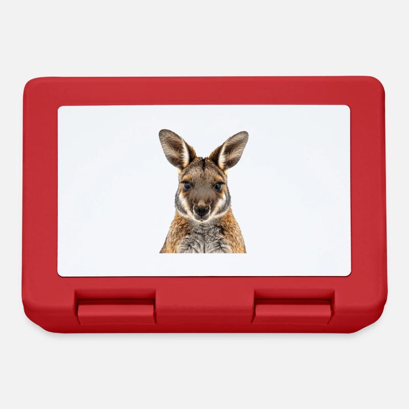 Wallaby - Brotdose - Rot