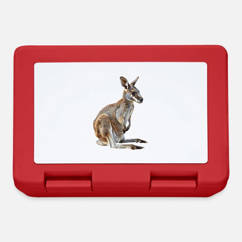 Wallaby - Brotdose - Rot