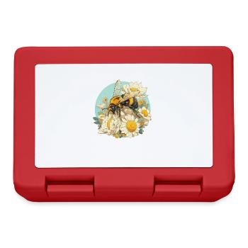 Abeilles Abeille - Boîte à goûter - rouge - Devant