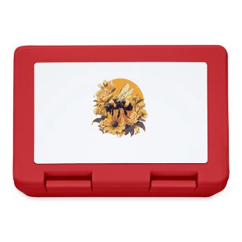 Abeilles Abeille - Boîte à goûter - rouge - Devant
