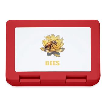 Abeilles Abeille - Boîte à goûter - rouge - Devant