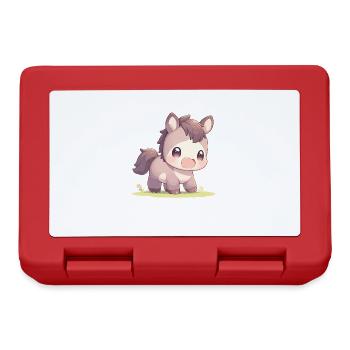 Horses Horse - Lunchbox - red - Front