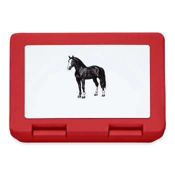 Horses Horse - Lunchbox - red - Front