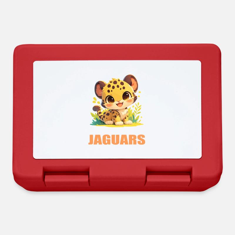Jaguars Jaguar - Boîte à goûter - rouge