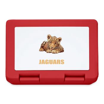Jaguare Jaguar - Brotdose - Rot - Vorne