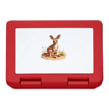Kangaroos Kangaroo - Lunchbox - red - Front