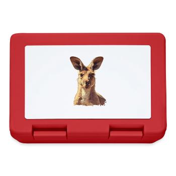 Kangaroos Kangaroo - Lunchbox - red - Front