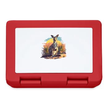 Kangaroos Kangaroo - Lunchbox - red - Front