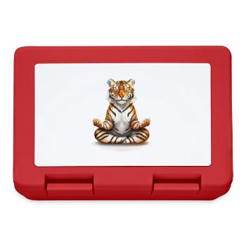 Tiger - Brotdose - Rot - Vorne