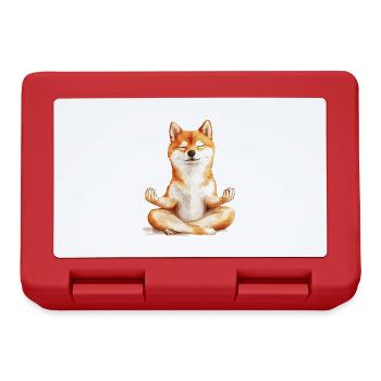 Shiba Inu - Brotdose - Rot - Vorne