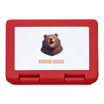 Ours Kodiak Ours Kodiak - Boîte à goûter - rouge - Devant