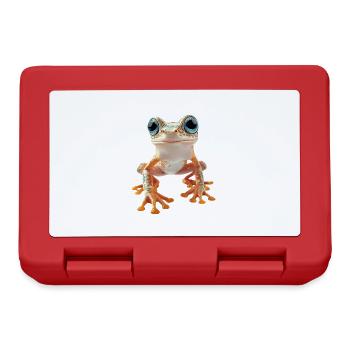 Frosch - Brotdose - Rot - Vorne