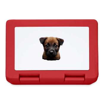 Belgischer Malinois - Brotdose - Rot - Vorne