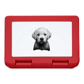 Labrador Retriever - Brotdose - Rot - Vorne