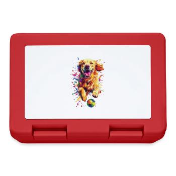 Golden Retriever - Brotdose - Rot - Vorne