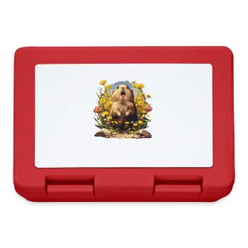 Lemmings Lemming - Lunchbox - red - Front