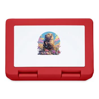 Lemmings Lemming - Lunchbox - red - Front