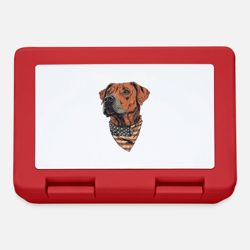 Rhodesian Ridgeback - Brotdose - Rot