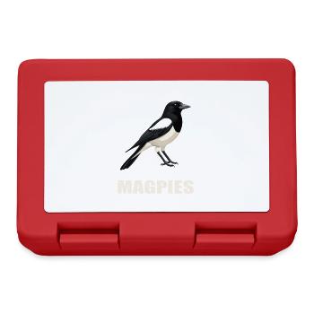 Magpies Magpie - Lunchbox - red - Front