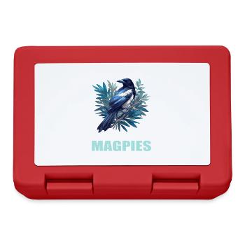 Magpies Magpie - Lunchbox - red - Front