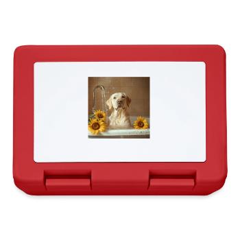 Labrador Retriever - Brotdose - Rot - Vorne