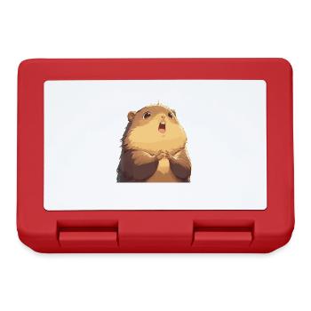 Murmeltiere Murmeltier - Brotdose - Rot - Vorne