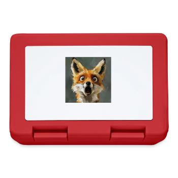 Fuchs - Brotdose - Rot - Vorne