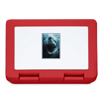 Sharks Shark - Lunchbox - red - Front