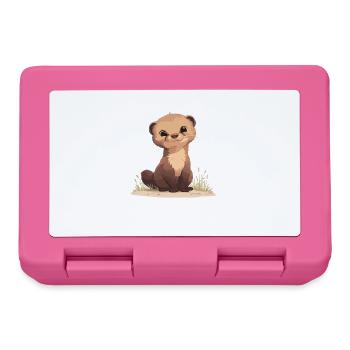 Mongoose's Mongoose - Lunchbox - pink - Front