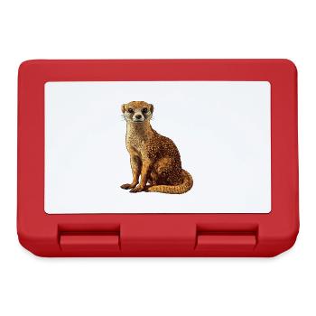 Mongoose's Mongoose - Lunchbox - red - Front